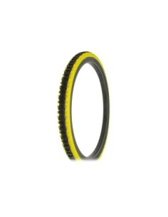 Tire 26 x 2.10 Yellow Shoulder/Black Center HF-107.